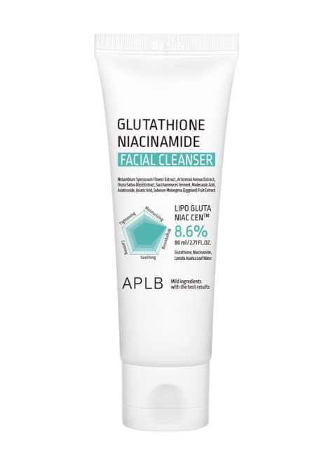APLB GLUTATHIONE NIACINAMIDE FACIAL CLEANSER 80ml