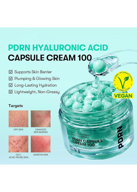 VT Cosmetics PDRN Capsule Cream 100, 50ml