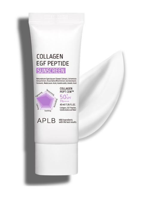 APLB Collagen EGF Peptide Sunscreen SPF50+ PA++++ (40ml)