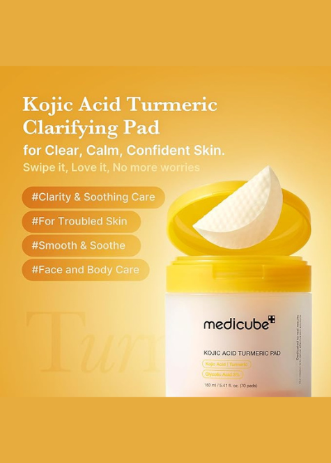 Medicube Kojic Acid Turmeric Pad 160ml